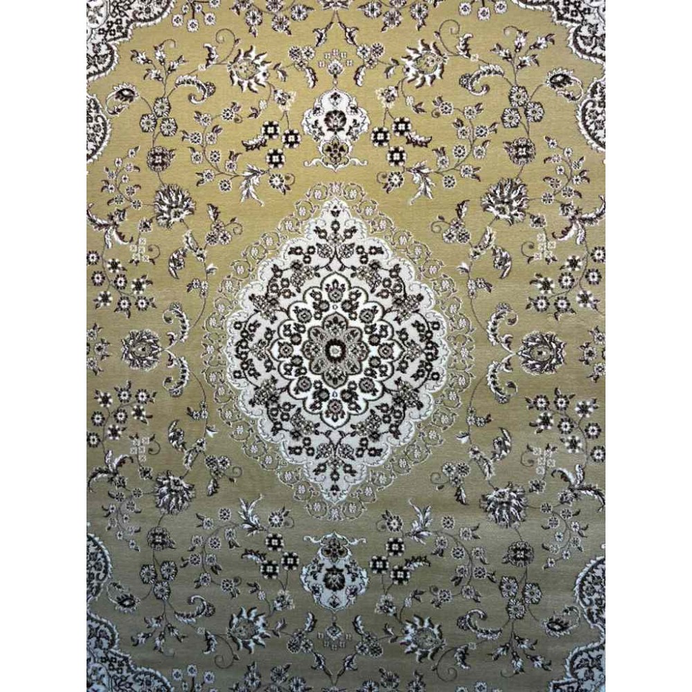 سجاد تركي صفوان كلاسيك سميك ناعم 40571 ذهبي مقاس 300*500