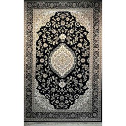 سجاد تركي صفوان كلاسيك سميك ناعم 40571 كحلي مقاس 300*400