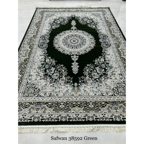 سجاد تركي صفوان كلاسيك سميك ناعم 38592 اخضر مقاس 100*400 سجاد تركي صفوان كلاسيك سميك ناعم 38592 اخضر مقاس 100*400
