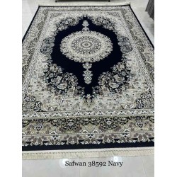 سجاد تركي صفوان كلاسيك سميك ناعم 38592 كحلي مقاس 150*230 سجاد تركي صفوان كلاسيك سميك ناعم 38592 كحلي مقاس 150*230