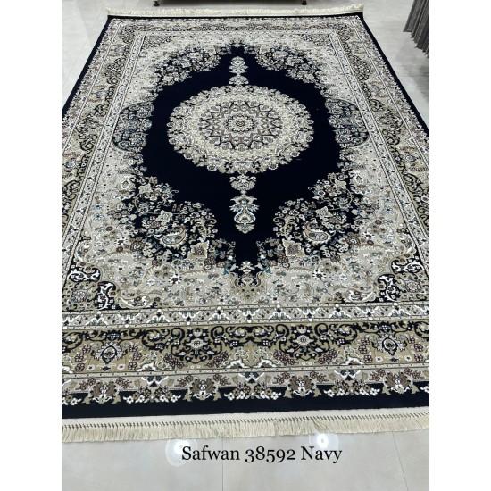 سجاد تركي صفوان كلاسيك سميك ناعم 38592 كحلي مقاس 200*300 سجاد تركي صفوان كلاسيك سميك ناعم 38592 كحلي مقاس 200*300