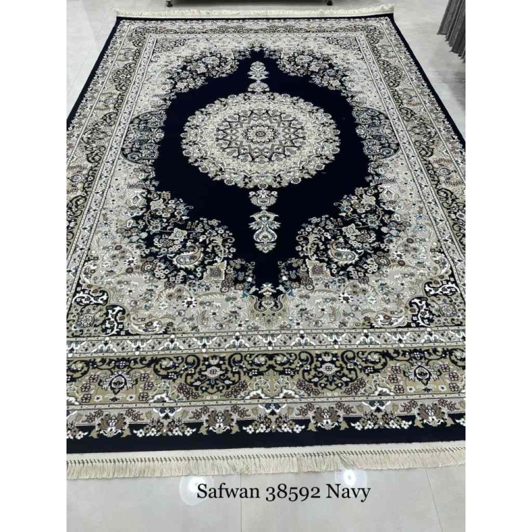 سجاد تركي صفوان كلاسيك سميك ناعم 38592 كحلي مقاس 300*500 سجاد تركي صفوان كلاسيك سميك ناعم 38592 كحلي مقاس 300*500