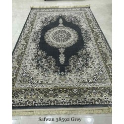 سجاد تركي صفوان كلاسيك سميك ناعم 38592 رصاصي مقاس 400*600 سجاد تركي صفوان كلاسيك سميك ناعم 38592 رصاصي مقاس 400*600