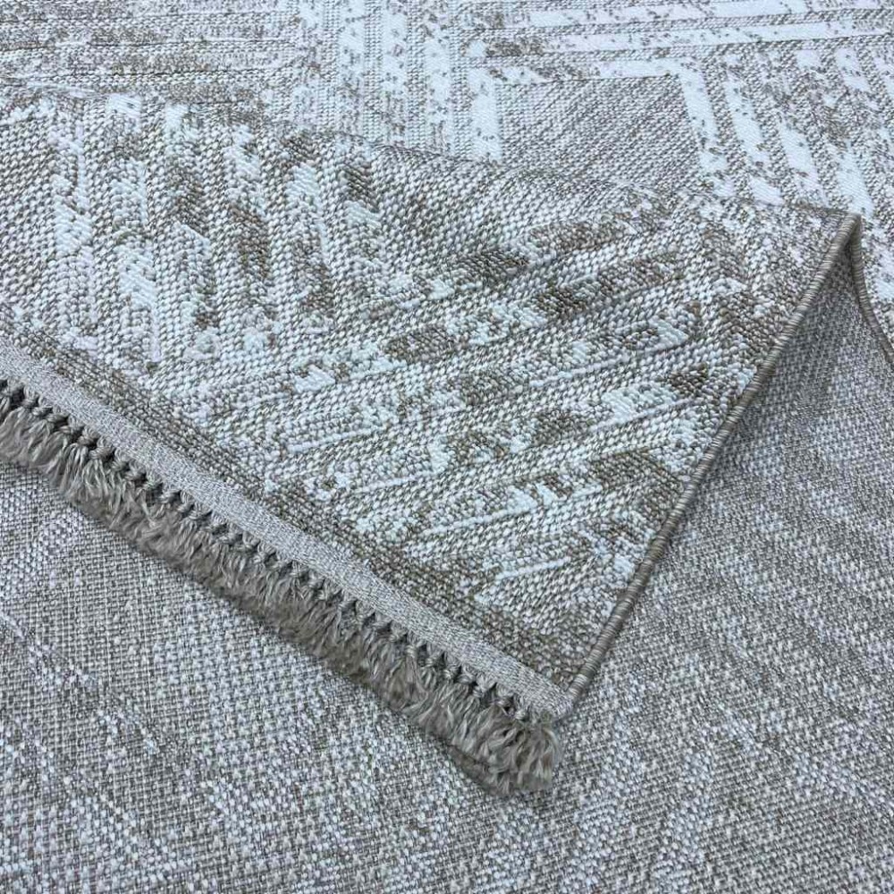 سجاد صوهو تركي خيش 24561A كريم مقاس 200*300