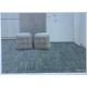 Office flooring square carpet office tiles divan 03 gray color