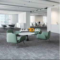 موكيت مربعات ارضيات مكتبية بلاط مكتبي euro 5 يورو 5 مقاس 50*50