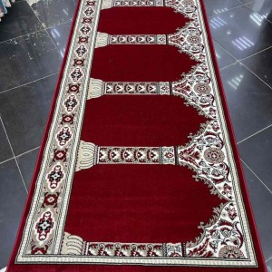 سجاد صلاة سوبر ستار 125*960 احمر سجاد صلاة سوبر ستار 125*960 احمر