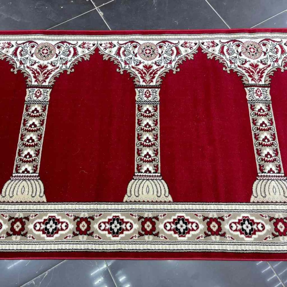 سجاد صلاة سوبر ستار 125*960 احمر