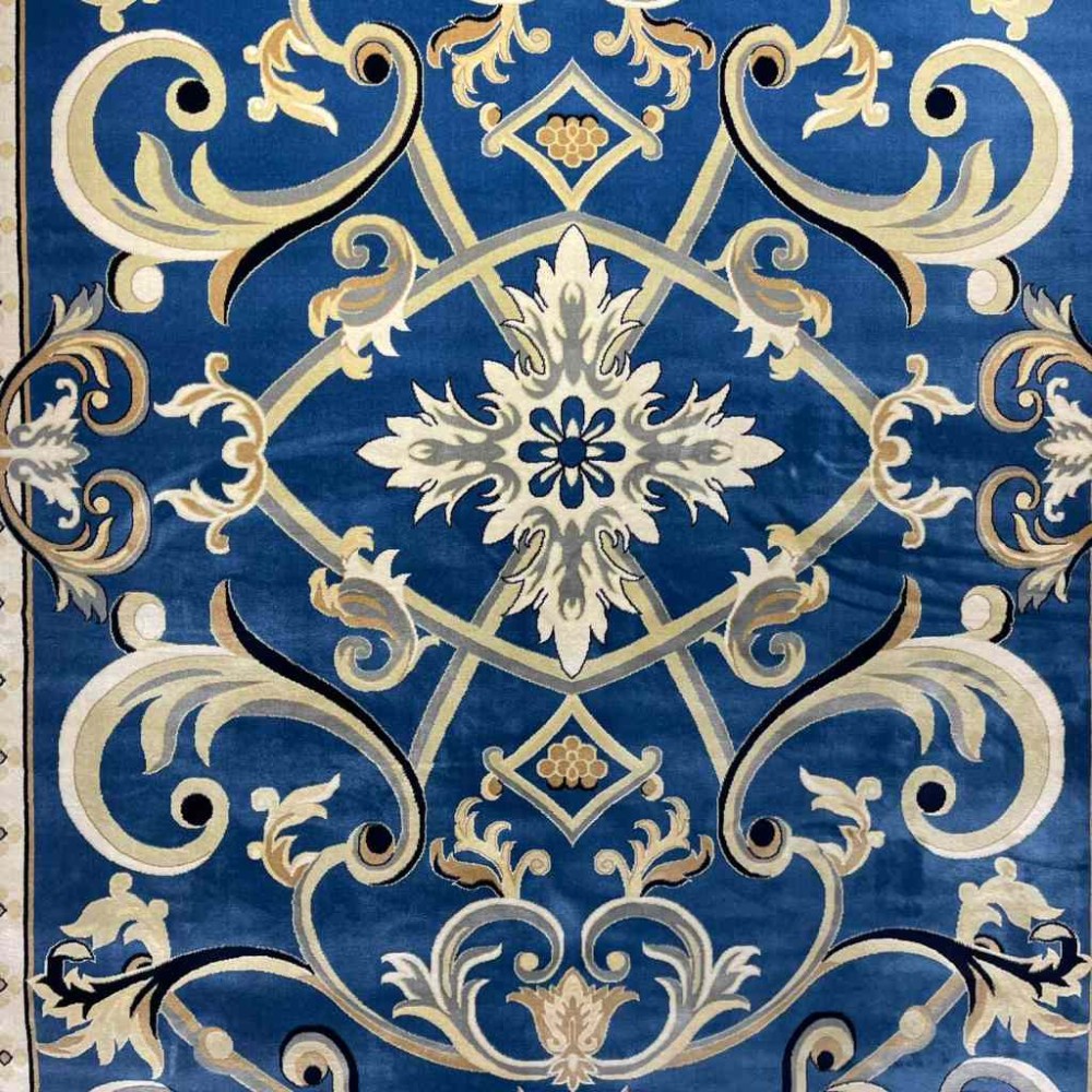 سجاد شرقي تبريز تركي 40426 سماوي مقاس 100*400