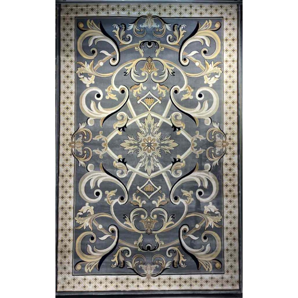 سجاد شرقي تبريز تركي 40426 رصاصي مقاس 300*400