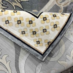 سجاد شرقي تبريز تركي 40426 رصاصي مقاس 300*400