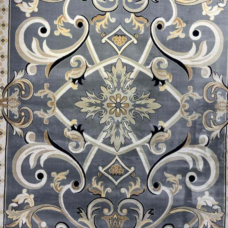 سجاد شرقي تبريز تركي 40426 رصاصي مقاس 250*350