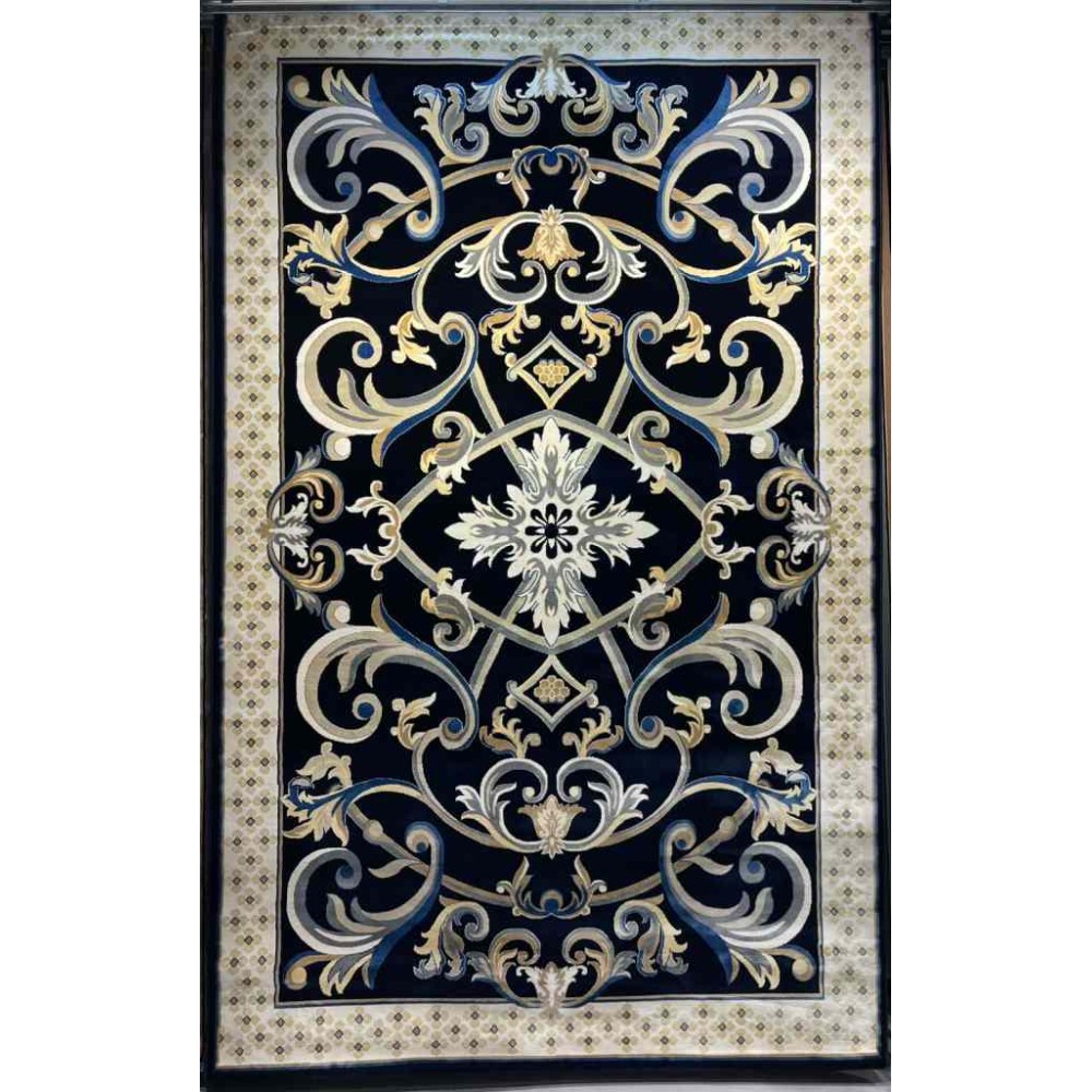 سجاد شرقي تبريز تركي 40426 كحلي مقاس 300*400