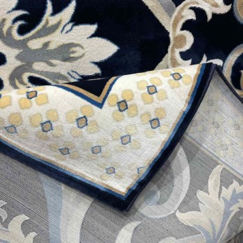 سجاد شرقي تبريز تركي 40426 كحلي مقاس 250*350