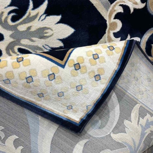 سجاد شرقي تبريز تركي 40426 كحلي مقاس 300*400