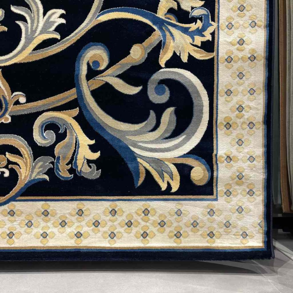 سجاد شرقي تبريز تركي 40426 كحلي مقاس 300*400