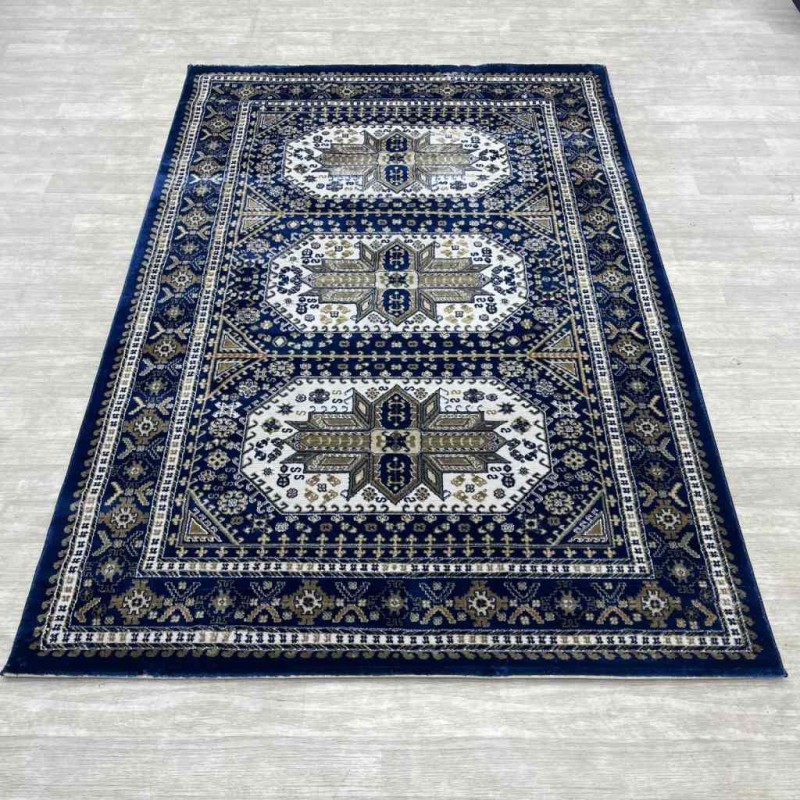 سجاد تركي الماس مودرن 10940A كحلي مقاس 300*400