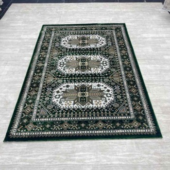 سجاد تركي الماس مودرن 10940A اخضر مقاس 100*200