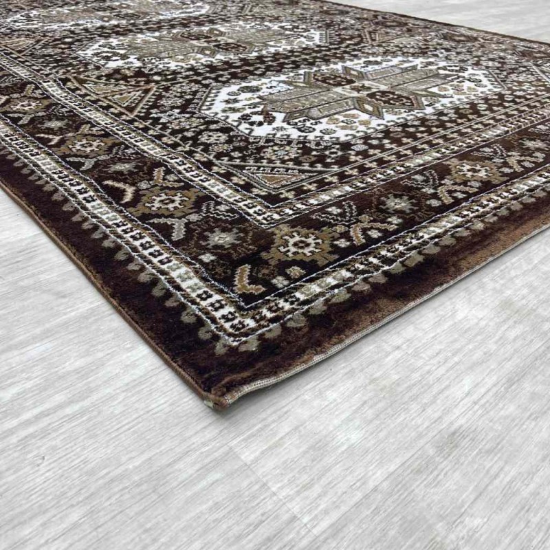 سجاد تركي الماس مودرن 10940A بني مقاس 100*300