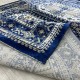 سجاد تركي الماس مودرن 10940A كحلي مقاس 250*350