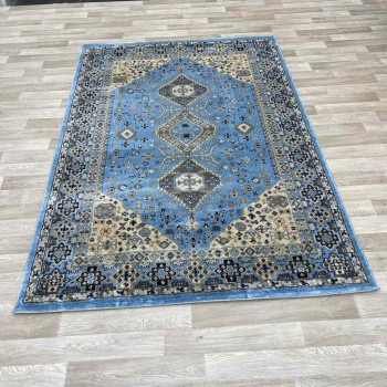 سجاد دايموند الماس تركي 10870A لون سماوي مقاس 300*400