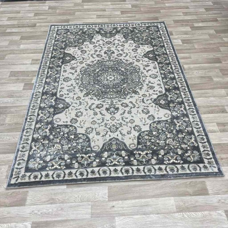 سجاد دايموند الماس تركي 10872A لون رصاصي  مقاس 300*400