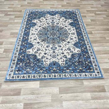 سجاد دايموند الماس تركي 10872A لون سماوي مقاس 300*400