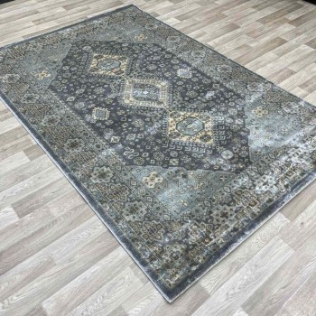 سجاد دايموند الماس تركي 10870A لون رصاصي مقاس 300*400
