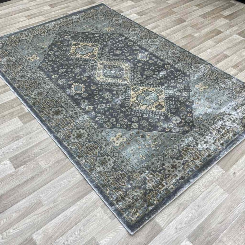 سجاد دايموند الماس تركي 10870A لون رصاصي مقاس 300*400