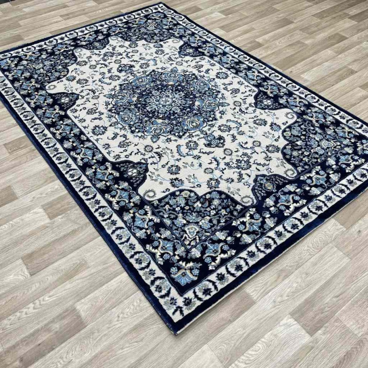سجاد دايموند الماس تركي 10872A لون كحلي مقاس 300*400