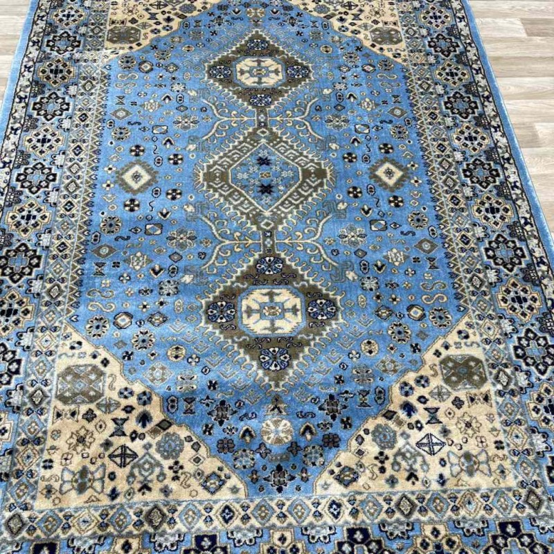 سجاد دايموند الماس تركي 10870A لون سماوي مقاس 300*400