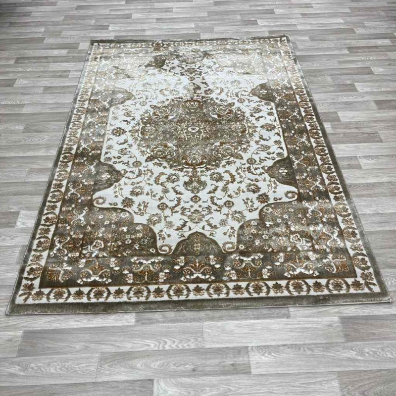 سجاد دايموند الماس تركي 10872A لون بيج مقاس 300*400