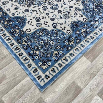 سجاد دايموند الماس تركي 10872A لون سماوي مقاس 300*400