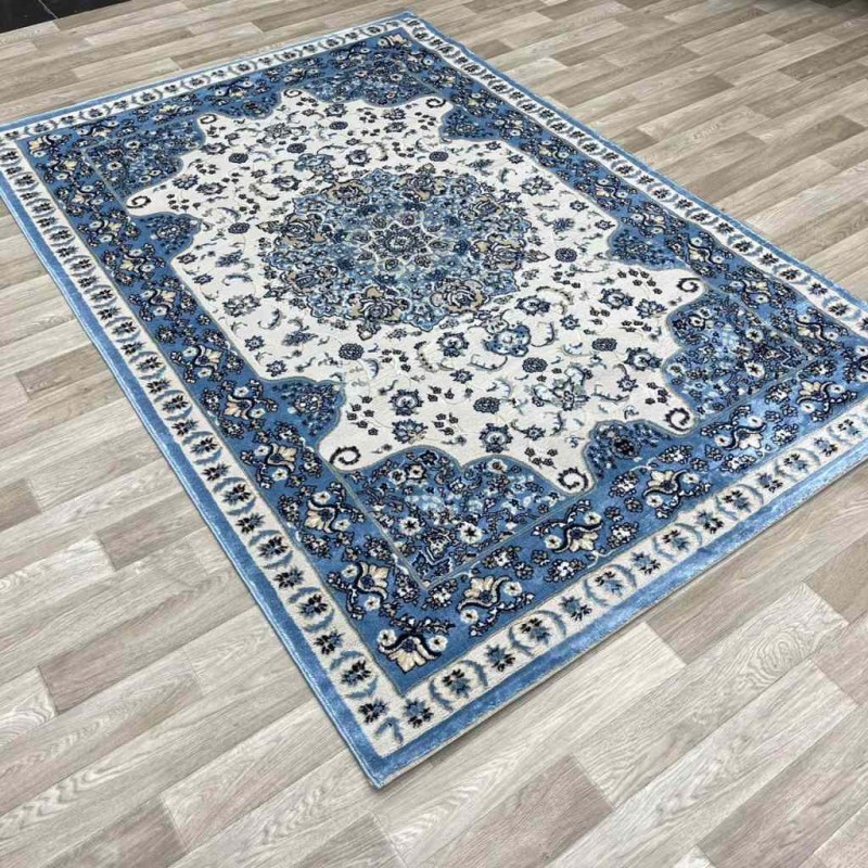 سجاد دايموند الماس تركي 10872A لون سماوي مقاس 300*400