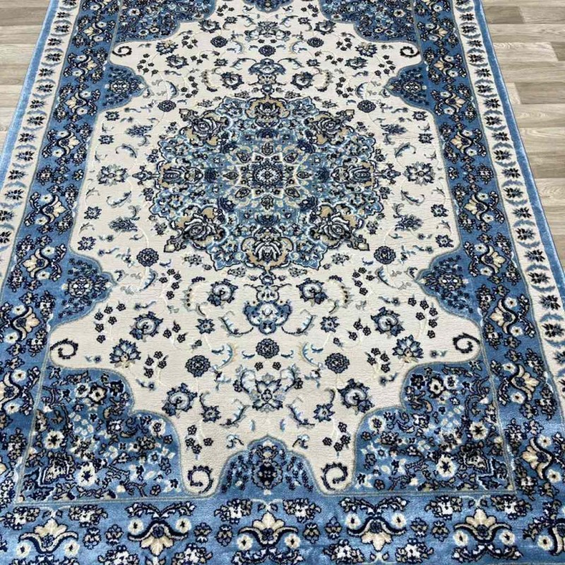 سجاد دايموند الماس تركي 10872A لون سماوي مقاس 300*400