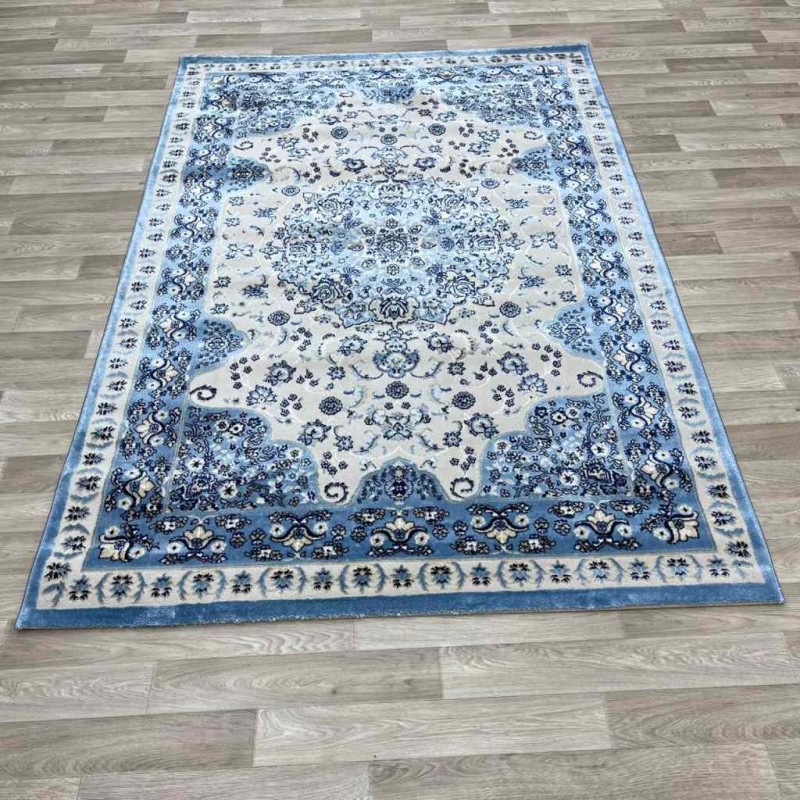 سجاد دايموند الماس تركي 10872A لون سماوي مقاس 300*400