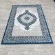 Modern diamond carpets B066 cyan size 100*300