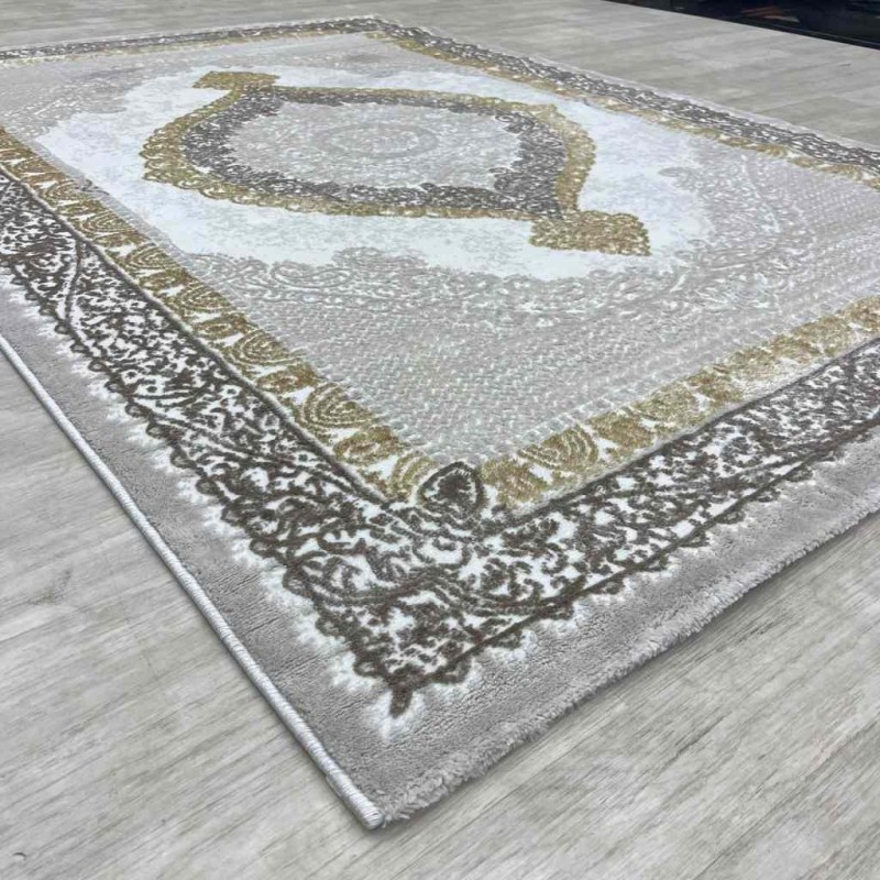 سجاد الماس مودرن B066 بيج فاتح 150*220
