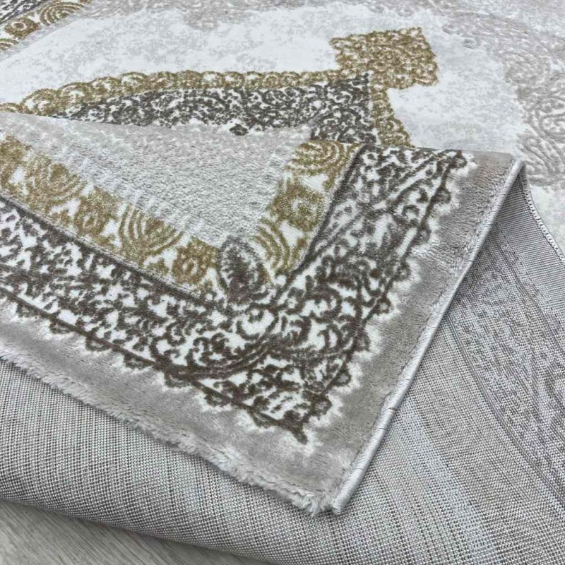 سجاد الماس مودرن B066 بيج فاتح 150*220