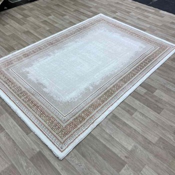 سجاد الماس تركي مودرن 30081B فيزون برتقالي 250*350