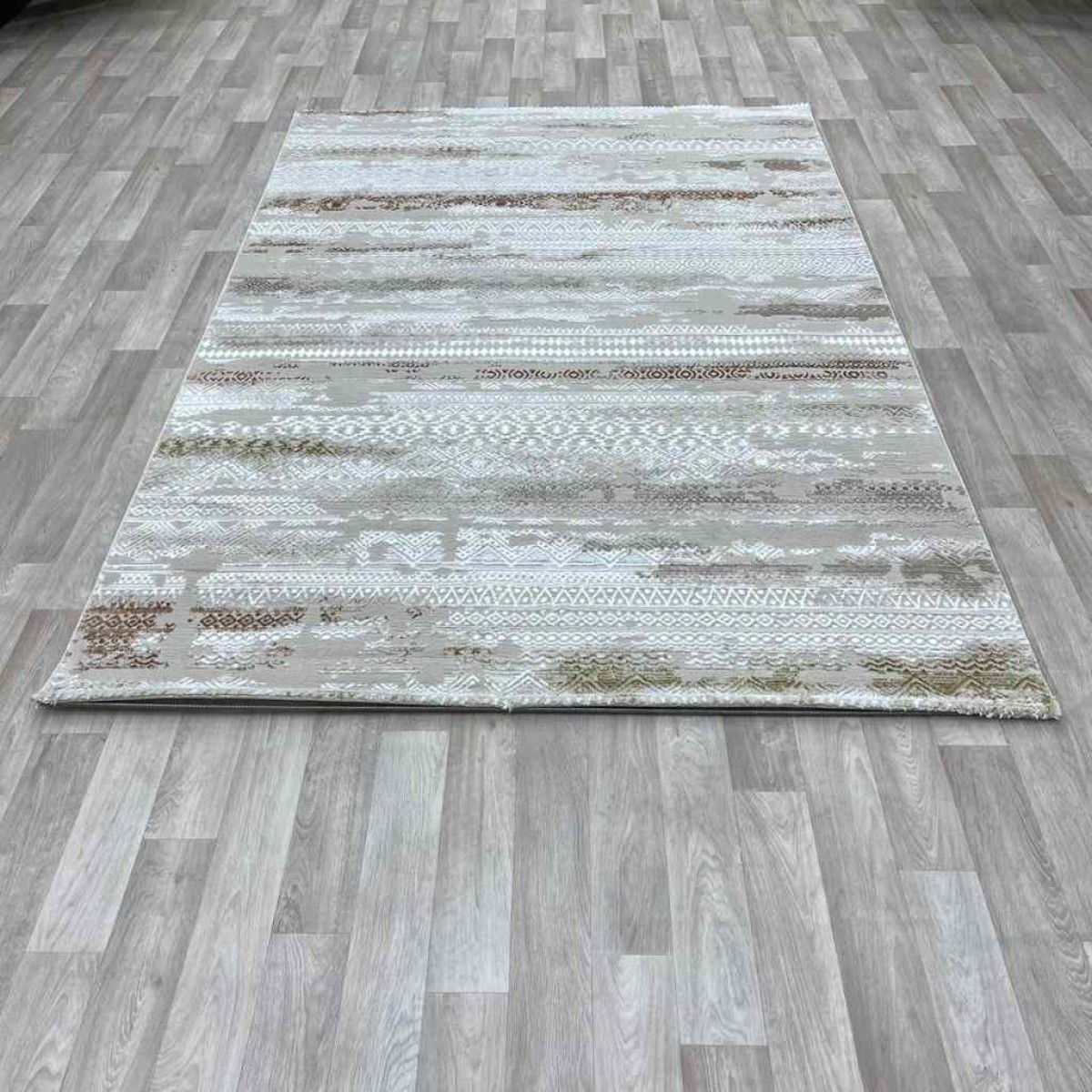 سجاد الماس تركي مودرن 30096A فيزون برتقالي 300*400