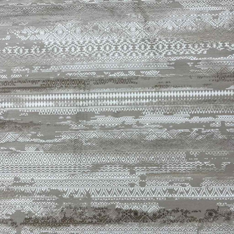 سجاد الماس تركي مودرن 30096A فيزون بني 300*400