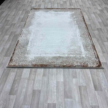 سجاد الماس تركي مودرن 30108A فيزون برتقالي 150*220