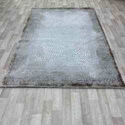 سجاد الماس تركي مودرن 30108A رمادي بني 150*220