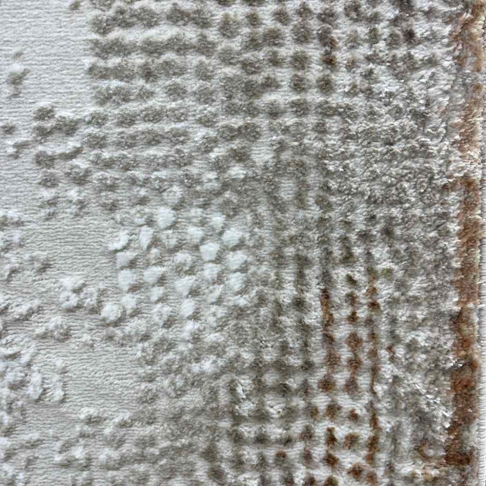 سجاد الماس تركي مودرن 30108A فيزون برتقالي 150*220