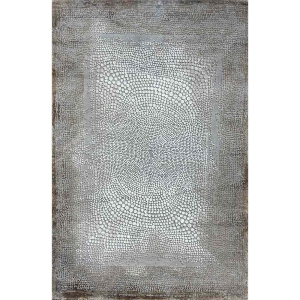 سجاد الماس تركي مودرن 30108A رمادي بني 150*220