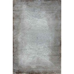 سجاد الماس تركي مودرن 30108A رمادي بني 150*220