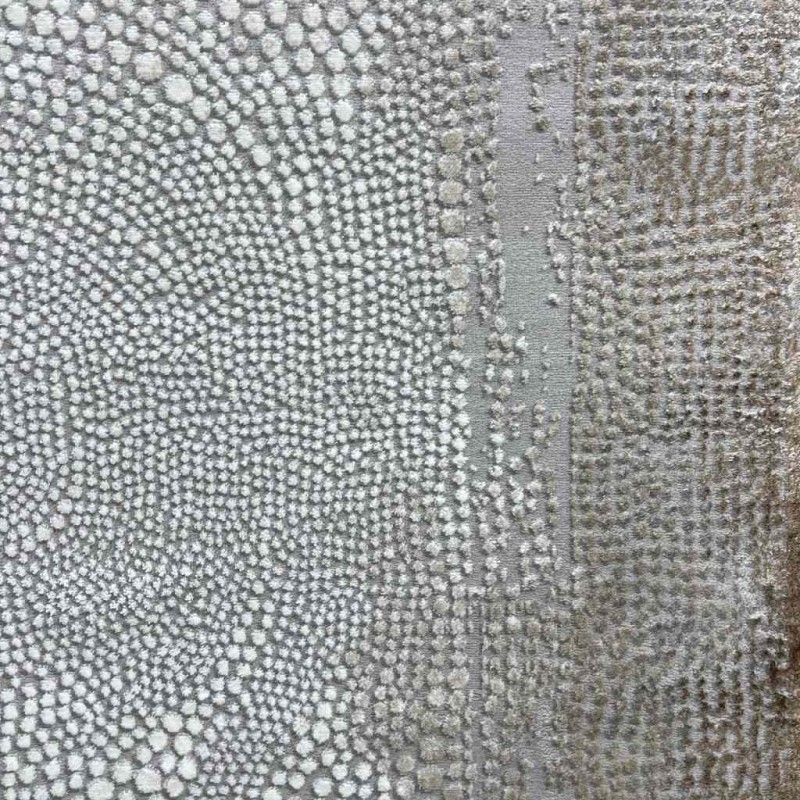 سجاد الماس تركي مودرن 30108A رمادي بني 150*220