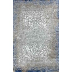 سجاد الماس تركي مودرن 30108A فيزون سماوي 150*220 سجاد الماس تركي مودرن 30108A فيزون سماوي 150*220