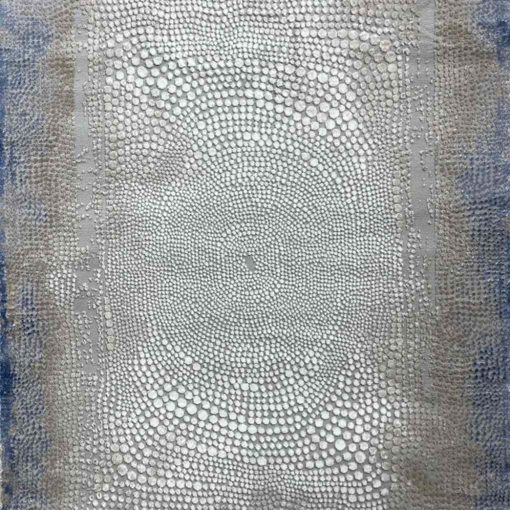 سجاد الماس تركي مودرن 30108A فيزون سماوي 150*220